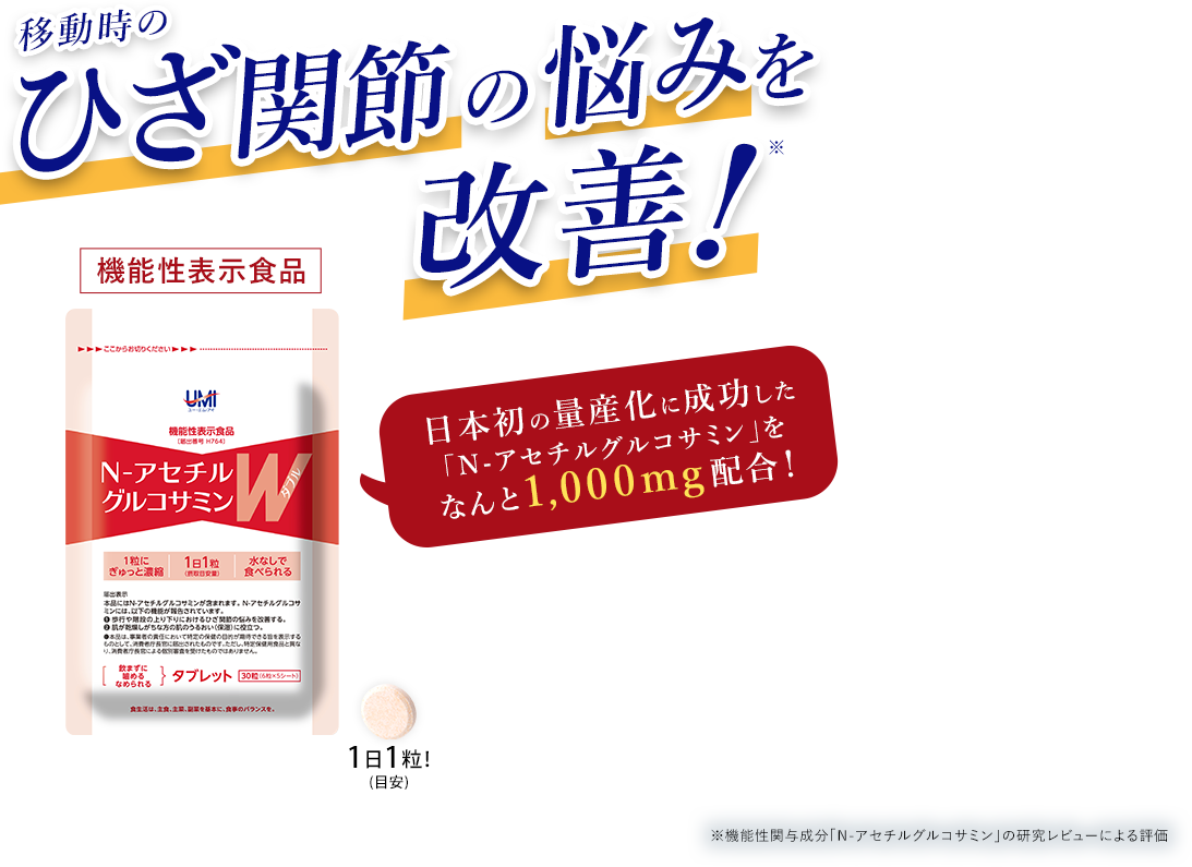 膝関節の悩みを改善